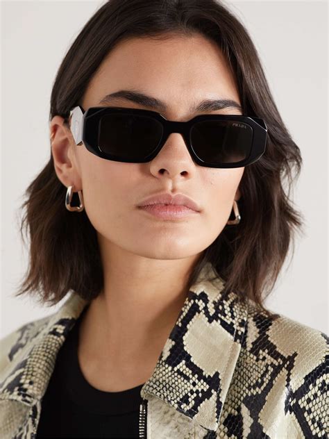 prada sunglasses price in paris|Prada sunglasses with white sides.